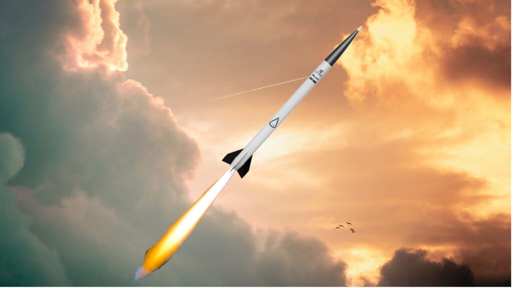 An OPUS Aerospace reusable rocket