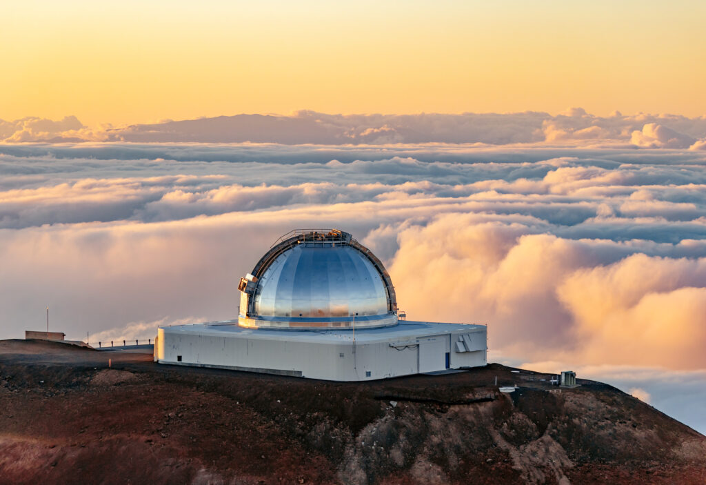 NASA’s Infrared Telescope Facility (IRTF) in Hawaii.